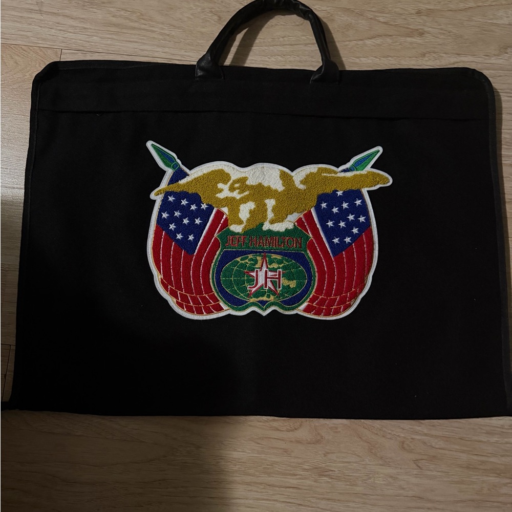 Jeff Hamilton Black garment bag